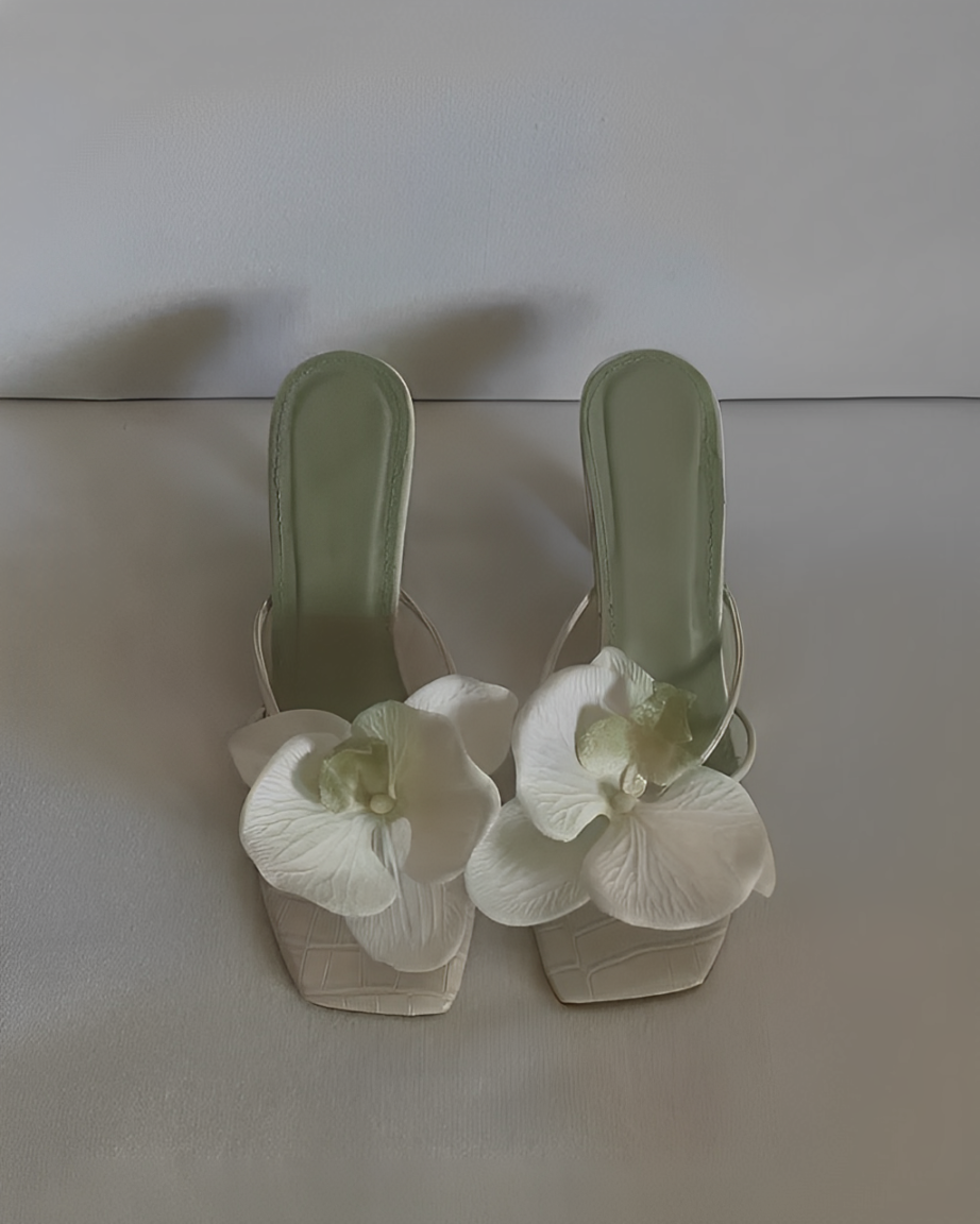 Calleny | Flower Heels