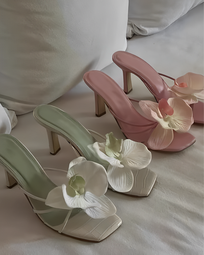 Calleny | Flower Heels